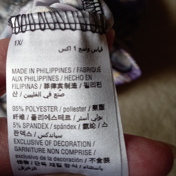 Style & Co Boho style top - Picture 10 of 10